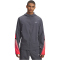 UNDER ARMOUR Velociti Storm wasserabweisende Kapuzen-Laufjacke Herren 025 - castlerock/racer red/reflective L