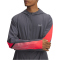 UNDER ARMOUR Velociti Storm wasserabweisende Kapuzen-Laufjacke Herren 025 - castlerock/racer red/reflective L