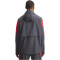 UNDER ARMOUR Velociti Storm wasserabweisende Kapuzen-Laufjacke Herren 025 - castlerock/racer red/reflective L