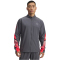 UNDER ARMOUR Velociti Storm wasserabweisende Laufjacke Herren 025 - castlerock/racer red/reflective L