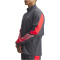 UNDER ARMOUR Velociti Storm wasserabweisende Laufjacke Herren 025 - castlerock/racer red/reflective L