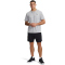 UNDER ARMOUR Tech Vent 2in1 Trainingsshorts Herren 001 - black/black/castlerock S