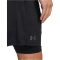 UNDER ARMOUR Tech Vent 2in1 Trainingsshorts Herren 001 - black/black/castlerock S