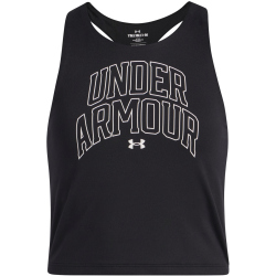UNDER ARMOUR Motion Branded Tanktop Mädchen 003 - black/white L (149-160 cm)