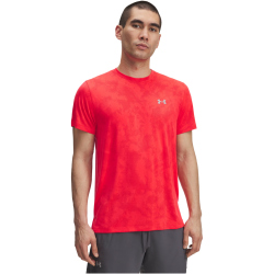 UNDER ARMOUR Launch Camo Laufshirt Herren 713 - racer red/reflective XXL