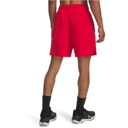 UNDER ARMOUR Zone 7" Woven Graphic Basketballshorts Herren 600 - red/black/black L