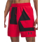 UNDER ARMOUR Zone 7" Woven Graphic Basketballshorts Herren 600 - red/black/black L