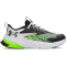 UNDER ARMOUR Scramjet 7 Laufschuhe Jungen 100 - white/hyper green/black 37.5
