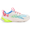 UNDER ARMOUR Scramjet 7 Laufschuhe Jungen 110 - summit white/high vis yellow/racer red 32