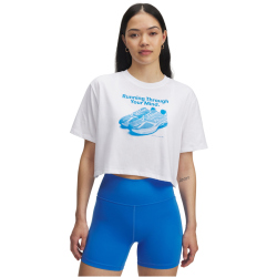 UNDER ARMOUR Varsity Oversize T-Shirt Damen 100 -...