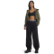 UNDER ARMOUR Unstoppable Woven Bundfaltenhose Damen 001 - black/black L