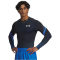 UNDER ARMOUR HeatGear Sub Crew Baselayer Langarmshirt Herren 402 - blue atlantis/black/white L