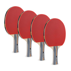 JOOLA Tischtennisschläger Set Team School 4x Tischtennisschläger + 8x TT-Bälle