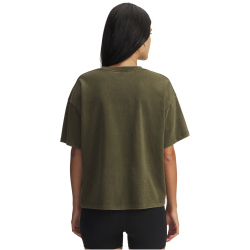 UNDER ARMOUR HeavyWeight Boxy Wash T-Shirt Damen 308 -...