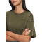 UNDER ARMOUR HeavyWeight Boxy Wash T-Shirt Damen 308 - expedition green/black L