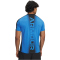 UNDER ARMOUR HeatGear Wordmark Trainingsshirt Herren 402 - blue atlantis/black/black L