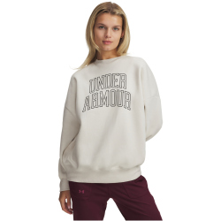 UNDER ARMOUR Rival Oversize Varsity Sweatshirt Damen 110...