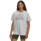 UNDER ARMOUR Rival Oversize Campus T-Shirt Damen 011 - mod gray light heather/expedition green M