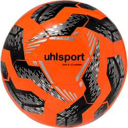 uhlsport Sala Classic Futsal fluo orange/schwarz/silbe 4