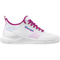 Kempa Kourtfly Handballschuhe Kinder weiß/cyan/purple 34