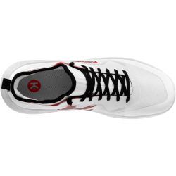 Kempa Kourtfly Handballschuhe Kinder weiß/rot/schwarz 34