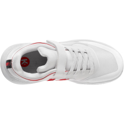 Kempa Kourtfly Handballschuhe Kinder weiß/rot/schwarz 28