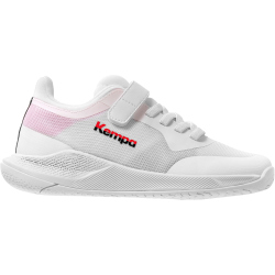 Kempa Kourtfly Handballschuhe Kinder weiß/rot/schwarz 28