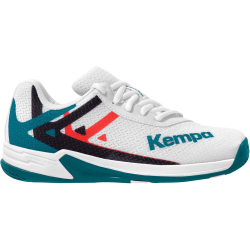 Kempa Wing 2.0 Handballschuhe Kinder weiß/rot/schwarz 28