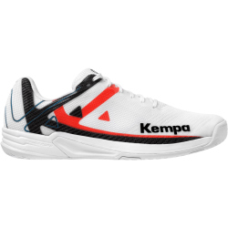Kempa Wing 2.0 Handballschuhe Herren weiß/rot/schwarz 39