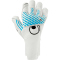 uhlsport FM Cybertec Absolutgrip SC Torwarthandschuhe weiß/cyberblau/schwarz 7