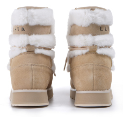 LUHTA Nauttiva S8 Winterstiefel Damen 42 - beige 37
