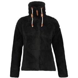 ICEPEAK Colony S8 Midlayer flauschige Fleecejacke Damen 990 - basic black XS