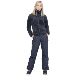 ICEPEAK Colony S8 Midlayer flauschige Fleecejacke Damen 990 - basic black XS