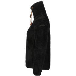ICEPEAK Colony S8 Midlayer flauschige Fleecejacke Damen 990 - basic black XS