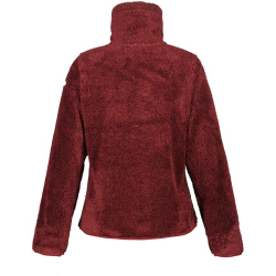 ICEPEAK Colony S8 Midlayer flauschige Fleecejacke Damen 690 - wine XS