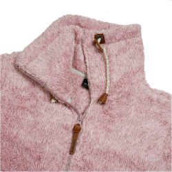ICEPEAK Colony S8 Midlayer flauschige Fleecejacke Damen 623 - pink XS