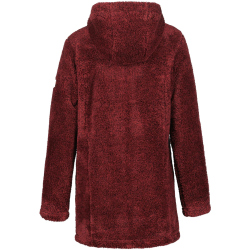 ICEPEAK Chelles S8 Teddy Kapuzenjacke Damen 690 - wine S