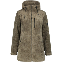 ICEPEAK Chelles S8 Teddy Kapuzenjacke Damen 567 - antique...