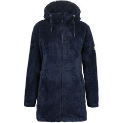 ICEPEAK Chelles S8 Teddy Kapuzenjacke Damen 390 - dark...