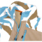 ICEPEAK Addias S8 Midlayer Jacke Damen 010 - natural white XL