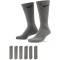 12er Pack NIKE Everyday Cushioned Crew-Trainingssocken 064 - carbon heather/black 34-38