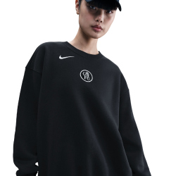 NIKE FC Chelsea London Sportswear Phoenix Fleece Oversize Ausweich Crew Neck Sweatshirt Damen