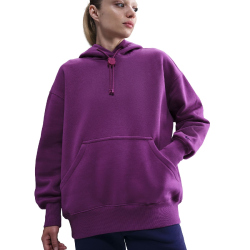 NIKE FC Barcelona Phoenix Fleece Oversize Hoodie Damen