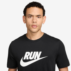 NIKE Dri-FIT Run Swoosh kurzarm Laufshirt Herren 010 -...