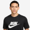 NIKE Dri-FIT Run Swoosh kurzarm Laufshirt Herren 010 - black S
