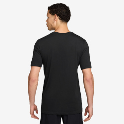 NIKE Dri-FIT Run Swoosh kurzarm Laufshirt Herren 010 - black M