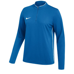 NIKE Park 26 Dri-FIT 1/4-Zip langarm Fußball Trainingsshirt Damen 463 - royal blue/white/white M