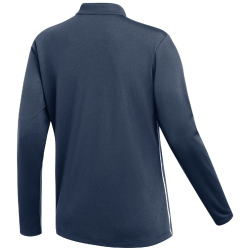 NIKE Park 26 Dri-FIT 1/4-Zip langarm Fußball Trainingsshirt Damen 410 - midnight navy/white/white M