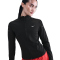 NIKE Swift Dri-FIT Mid-Layer Laufjacke Damen 010 - black/reflective silv S