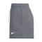 NIKE Park 26 Fleece Sweatshorts Damen 071 - charcoal heathr/white S